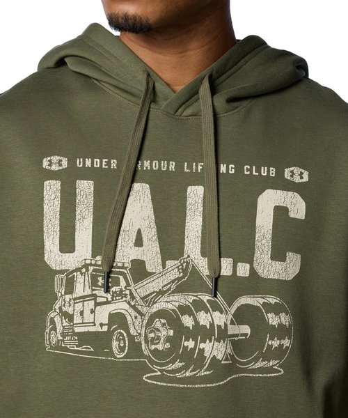 UAライバルフリース リフティング クラブ プルオーバー フーディー(ライフスタイル/MEN)