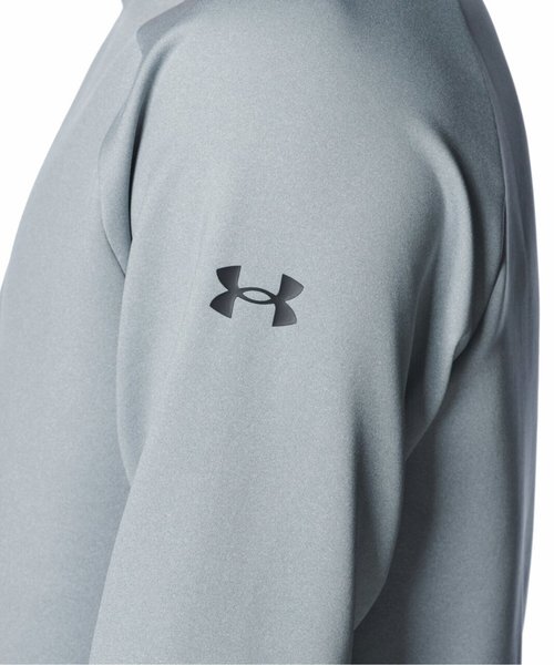 タグ付き アンダーアーマー 2024年 ゴルフウェア ワードマーク ノースリーブ UNDER ARMOUR UAワードマーク ショートスリーブ モックネック