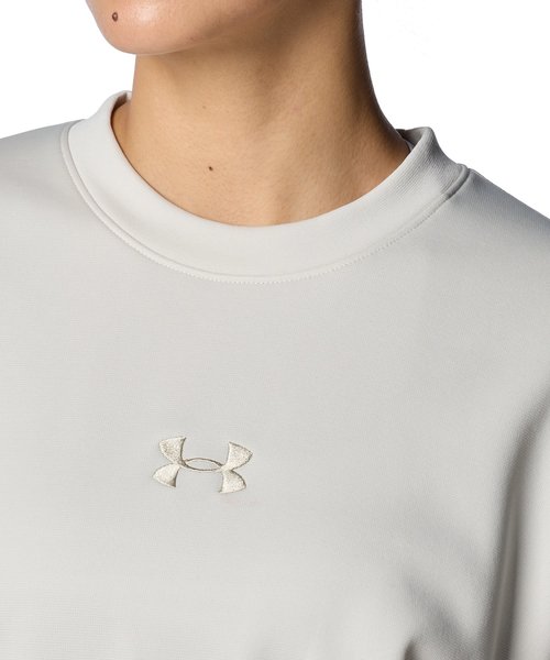 UAアーマーフリース チュニック クルー(トレーニング/WOMEN)