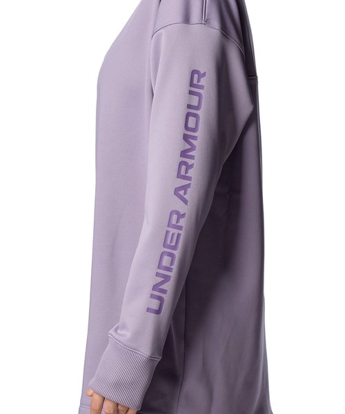 UAアーマーフリース チュニック クルー(トレーニング/WOMEN)