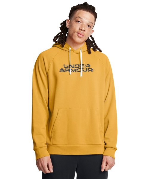 ★UNDER ARMOUR★UAライバルテクスチャードグリッチパーカー アンダーアーマー公式】 UAライバルフリース グリッチ