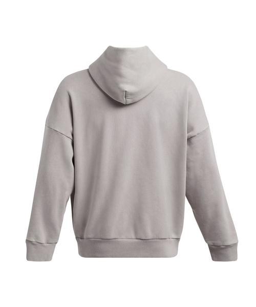 UAアイコン ヘビーウェイト フリース ウォッシュ オーバーサイズ フーディー(ライフスタイル/MEN)