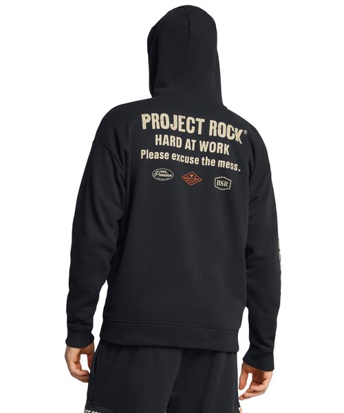 UAプロジェクトロック ヘビーウェイト フルジップ フーディー(ライフスタイル/MEN)