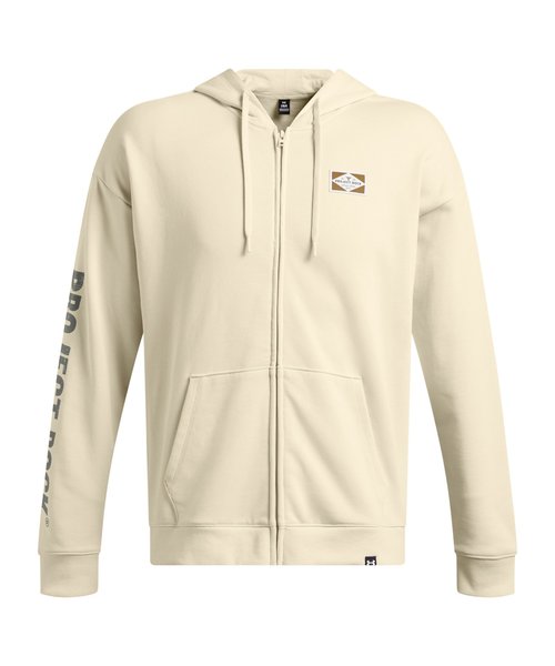 UAプロジェクトロック ヘビーウェイト フルジップ フーディー(ライフスタイル/MEN)