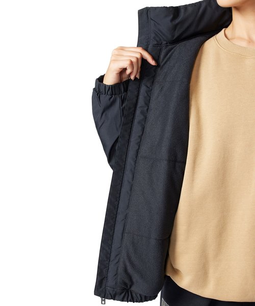 UA�C���T���[�e�b�h �t���W�b�v �W���P�b�g�i�g���[�j���O/WOMEN�j