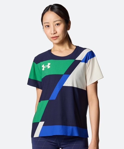 UA PR '25 ショートスリーブ Tシャツ(ランニング/WOMEN)