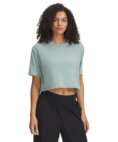 UAメリディアン ボクシー ショートスリーブ Tシャツ(トレーニング/WOMEN)