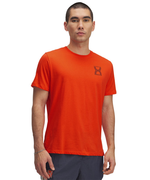 UA×法政大学“ORANGE“トレーニングシャツSMサイズ UA×法政大学“ORANGE“トレーニングシャツSMサイズ