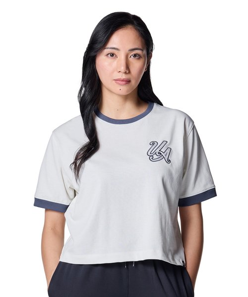 UAヘビーウエイト エンブロイダリー Tシャツ(ライフスタイル/WOMEN)