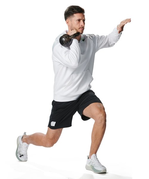 UAモチベート 二ット プルオーバー フーディー(トレーニング/MEN)