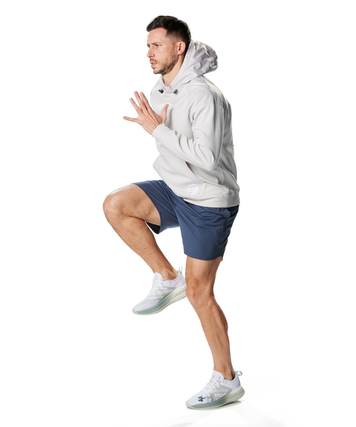 UAモチベート 二ット プルオーバー フーディー(トレーニング/MEN)