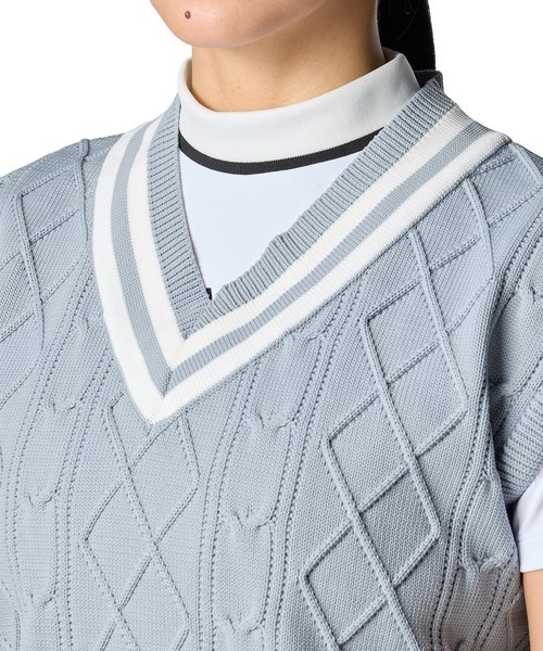 公式 アンダーアーマー UNDER ARMOUR UA UAドライブ Vネック セーター ベスト（ゴルフ／WOMEN） 6001609 アンダーアーマー公式】 UAアーマードライ ショートスリーブ