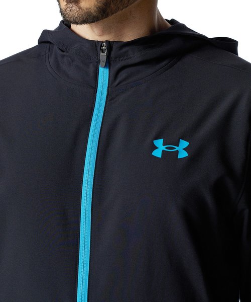 アンダーアーマー フルジップナイロンパーカー アンダーアーマー フルジップナイロンパーカー