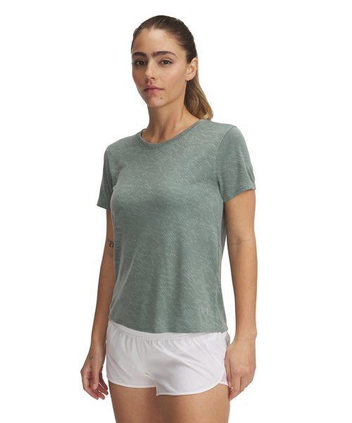 UAローンチ カモ ショートスリーブTシャツ（ランニング/WOMEN）