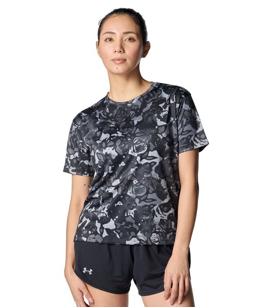 UAテック ボックス オールオーバー プリント Tシャツ(トレーニング/WOMEN)