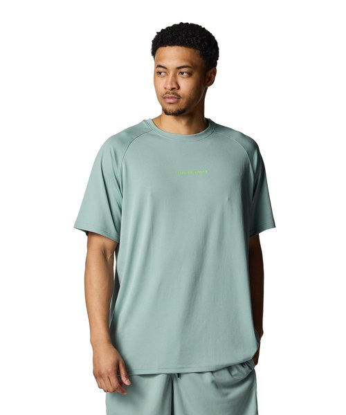 [ADIDAS] Tシャツ 半袖 バスケットボール スウェット カーキ アディダス Hoop York City 半袖Tシャツ（ジェンダー