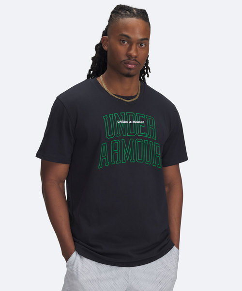 UAヘビーウエイト バーシティ ミックス ショートスリーブ Tシャツ（ライフスタイル/MEN）