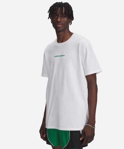 UAヘビーウエイト バーシティ ミックス ショートスリーブ Tシャツ（ライフスタイル/MEN）