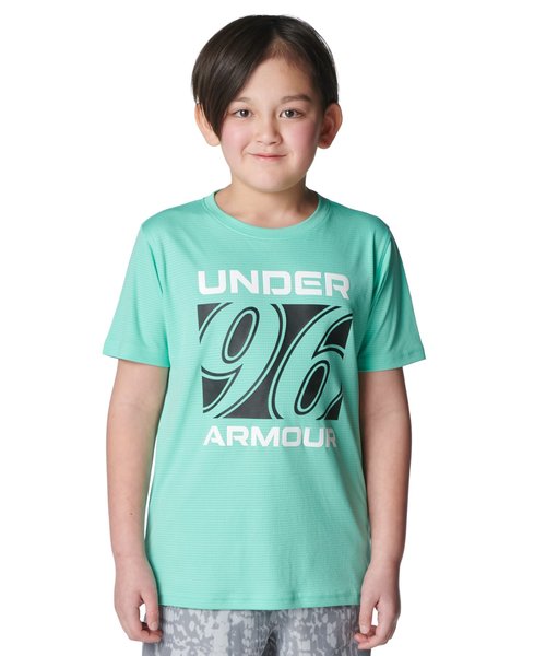 UAスピードストライド 96ロゴ ショートスリーブ Tシャツ(トレーニング/BOYS)