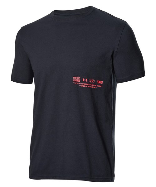 UAパフォーマンスコットン テキストロゴ ショートスリーブ Tシャツ(トレーニング/MEN)