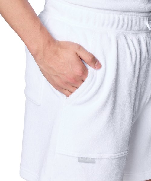 ホワイトメッシュショーツ MIRROR MIRROR MESH SHORTS, WHITE - THE SWINGGGR ONLINE STORE