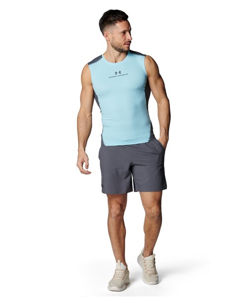UAアイソチル ベント コンプレッション スリーブレス シャツ(トレーニング/MEN)