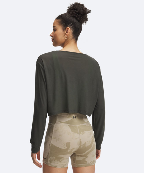 公式 アンダーアーマー UNDER ARMOUR UA UAプロジェクトロック アイアン パラダイス ロングスリーブ Tシャツ（ライフスタイル／WOMEN） 1389709 アンダーアーマー公式】 UAプロジェクトロック アイアン