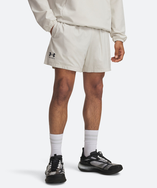 ●完売品●UNDER ARMOUR 直営限定　UAボレーショーツ　ショートパンツ アンダーアーマー公式】 UAウーブン ボレーショーツ