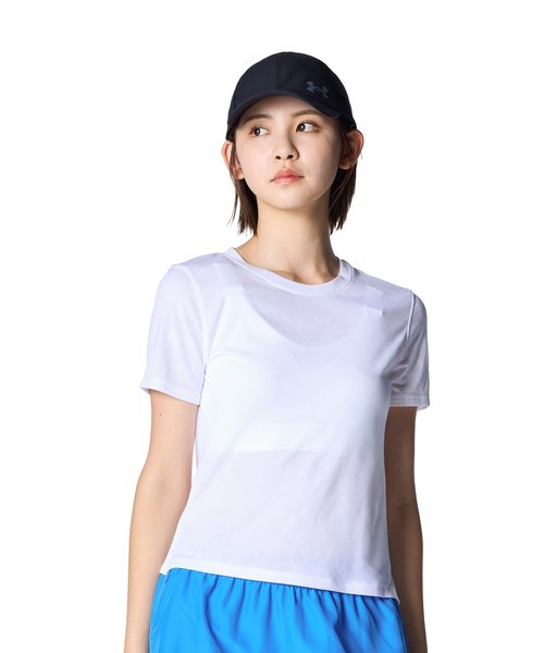 UAローンチ ジャカード ショートスリーブ Tシャツ（ランニング/WOMEN）