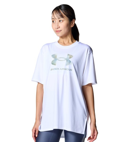 UAテック オーバーサイズド ビッグロゴ Tシャツ（トレーニング/WOMEN）