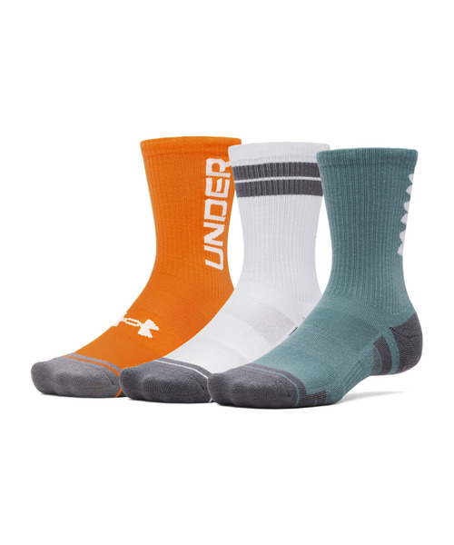 UAパフォーマンステック ノベルティ クルー ソックス （3足セット）（トレーニング/UNISEX）