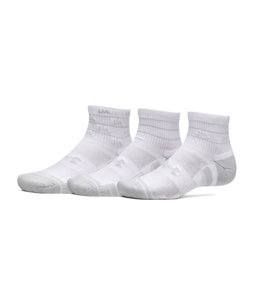 UAパフォーマンステック ノベルティ クオーター ソックス （3足セット）（トレーニング/UNISEX）