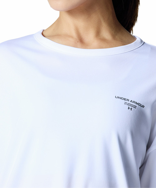 【日本未発売】WrexhamAFC 24-25 ロングスリーブトレーニングシャツ アンダーアーマー公式】 UAテック ロングスリーブ Tシャツ