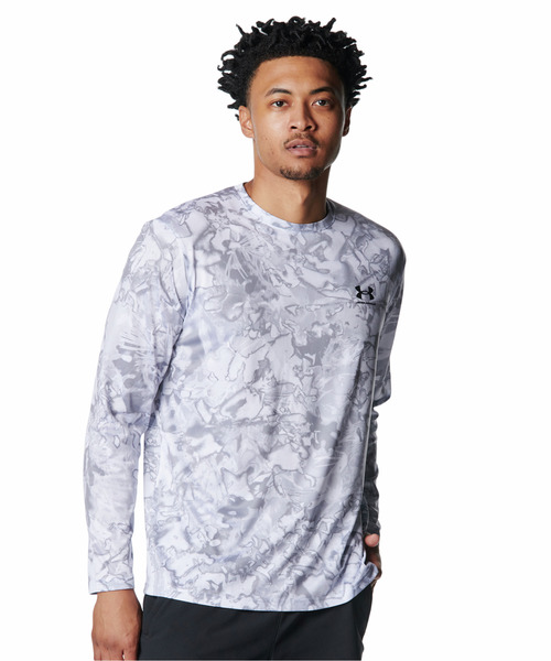 UAテック カモ ロングスリーブ Tシャツ（トレーニング/MEN）