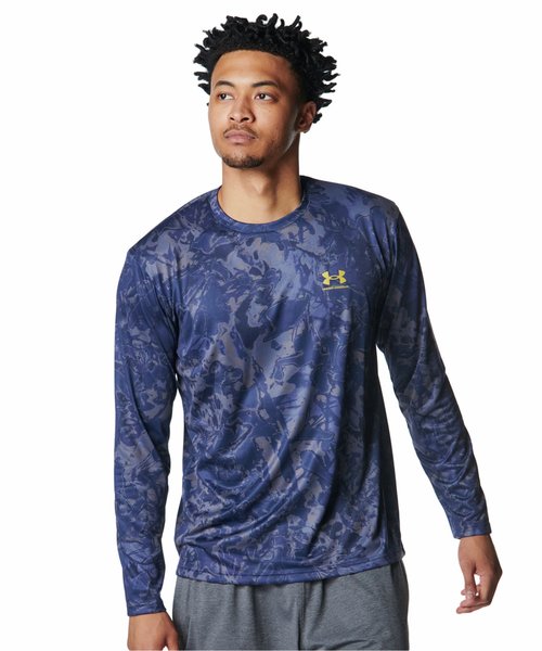 UAテック カモ ロングスリーブ Tシャツ（トレーニング/MEN）