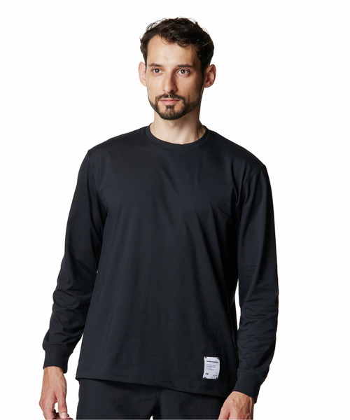 UNDER ARMOUR - アンダーアーマー LG ブラック トレーナーロングTシャツ MBB4075 長袖 UNDER ARMOUR - アンダーアーマー LG ブラック トレーナーロング