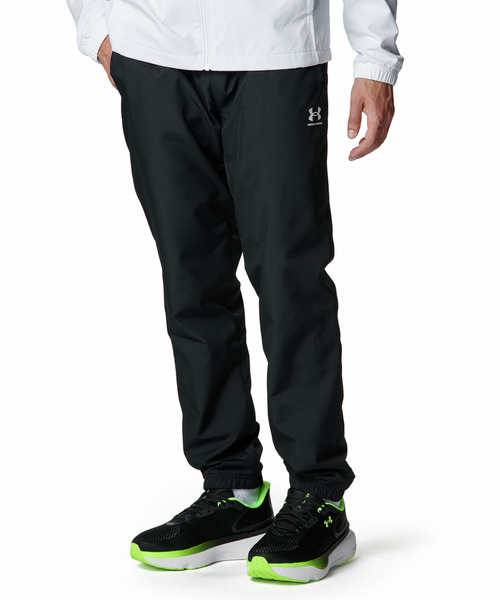 アンダーアーマー　ナイロン地　ロングワイドスラックス　XL センタープレス UNDER ARMOUR アンダーアーマー 日本規格 ジャケット 大きい
