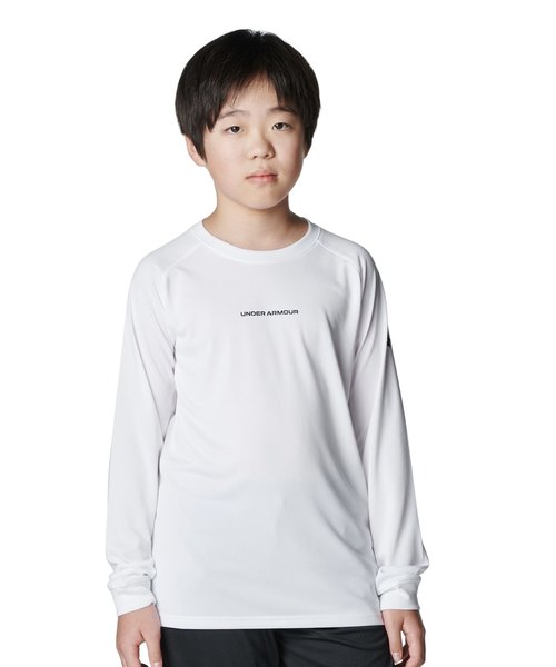 UAテック ロングショット ロングスリーブ Tシャツ（バスケットボール/BOYS）