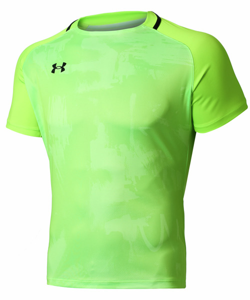 【初心者】Under Armour サッカー チームシャツ ネイビー UA Varsity Logo Boys' Short Sleeve | Under Armour