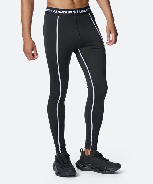 UAコールドウェザー グリッド レギンス(トレーニング/MEN)