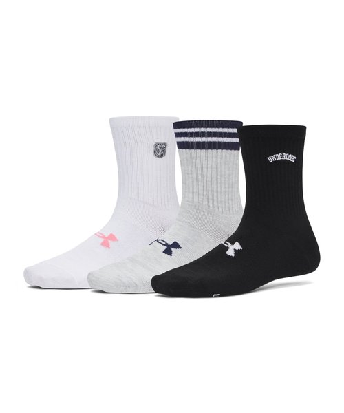 UA�G�b�Z���V���� �m�x���e�B �N���[ �\�b�N�X �i3���Z�b�g�j�i���C�t�X�^�C��/WOMEN�j