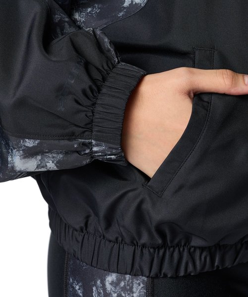 UA���b�V�� ���C�i�[ �E�[�u�� �v�����g �t���W�b�v �W���P�b�g�i�g���[�j���O/WOMEN�j