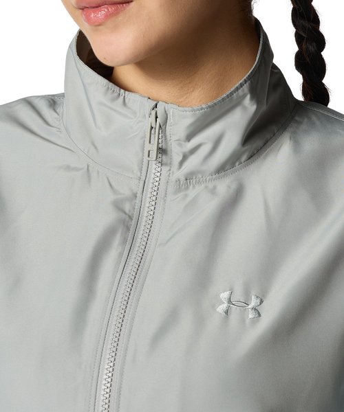 UA���b�V�� ���C�i�[ �E�[�u�� �v�����g �t���W�b�v �W���P�b�g�i�g���[�j���O/WOMEN�j