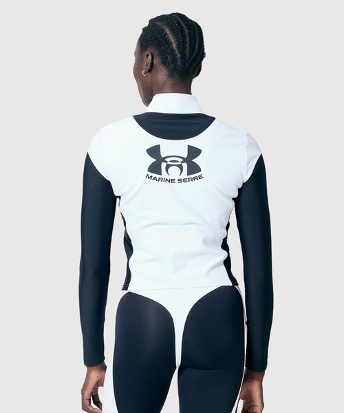 UA �~ MS�q�[�g�M�A �����O�X���[�u �t���W�b�v �g���b�N �W���P�b�g�i�g���[�j���O/WOMEN�j