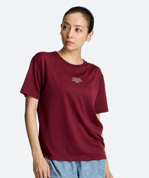 UA�e�b�N �O���t�B�b�N �{�b�N�X �V���[�g�X���[�u T�V���c�i�g���[�j���O/WOMEN�j