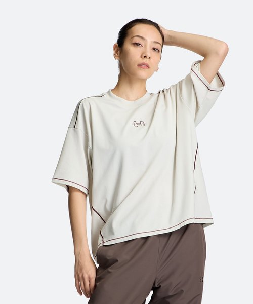 UA�p�t�H�[�}���X�R�b�g�� �V���[�g�X���[�u T�V���c�i�g���[�j���O/WOMEN�j
