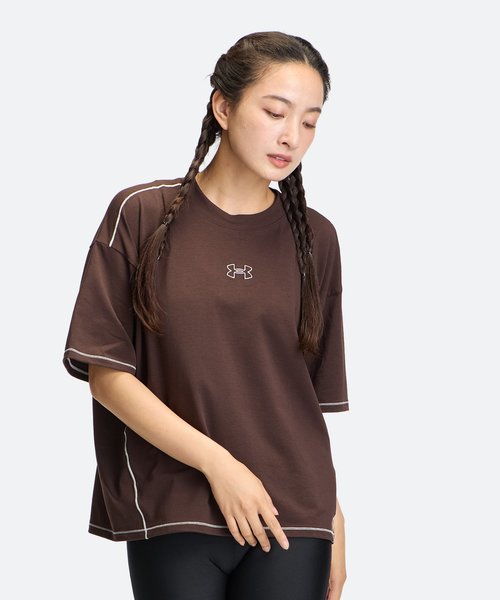 UA�p�t�H�[�}���X�R�b�g�� �V���[�g�X���[�u T�V���c�i�g���[�j���O/WOMEN�j