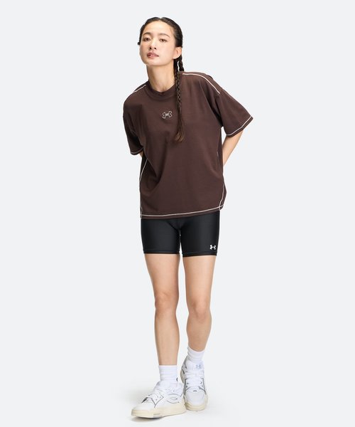 UA�p�t�H�[�}���X�R�b�g�� �V���[�g�X���[�u T�V���c�i�g���[�j���O/WOMEN�j