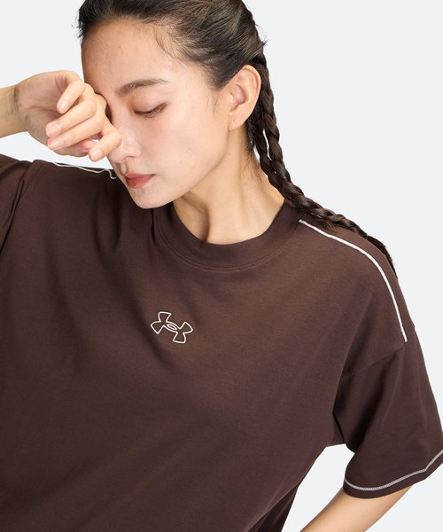 UA�p�t�H�[�}���X�R�b�g�� �V���[�g�X���[�u T�V���c�i�g���[�j���O/WOMEN�j