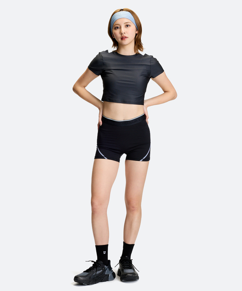 UA�q�[�g�M�A �N���b�v �V���[�g�X���[�u T�V���c�i�g���[�j���O/WOMEN�j